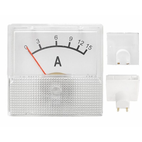 AMPERMETAR ANALOGNI 0-15A DC 40x40x25
