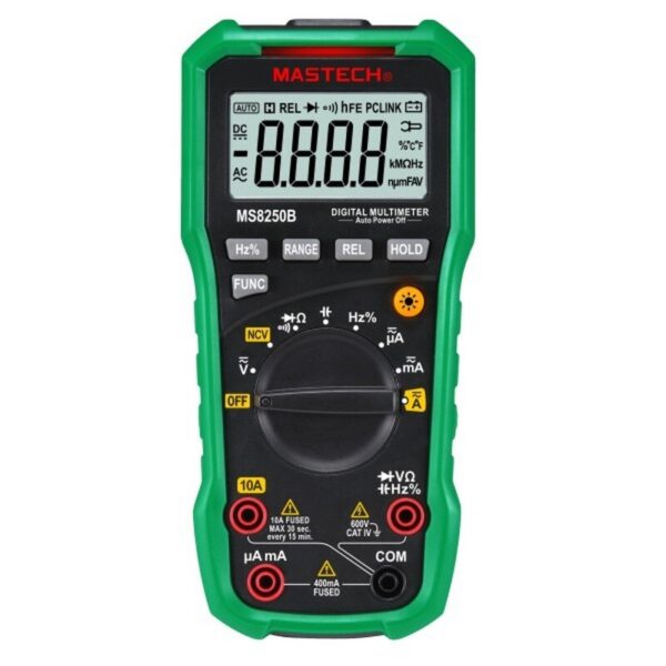 MULTIMETAR MASTECH NCV/USB MS 8250 B