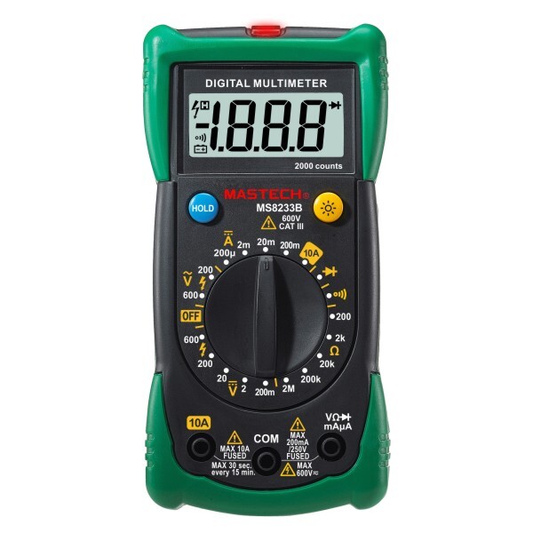 MULTIMETAR MASTECH NCV MS 8233 B