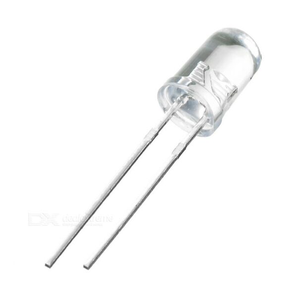 LED ROZA TRANSP. 5mm