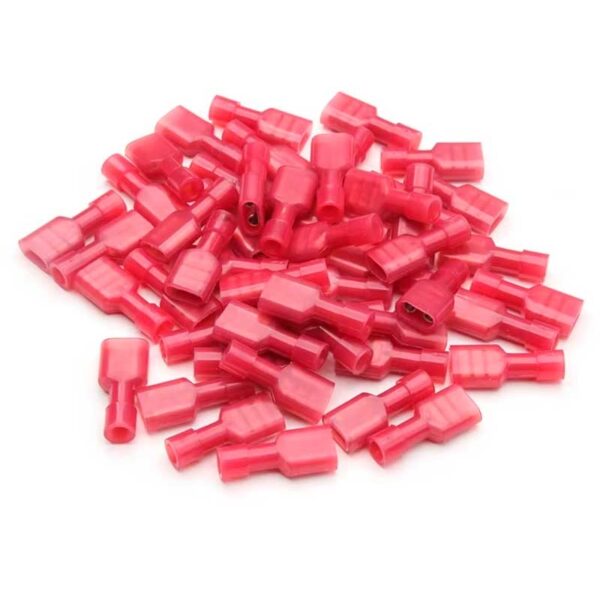 FASTON IZOLIRANI ŽENSKI CRVENI 6,3X0,8mm