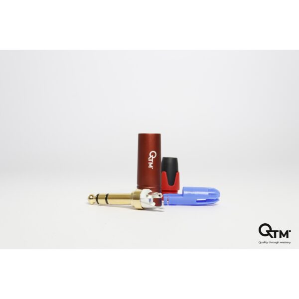 KONEKTOR JACK 6,3mm HQ STEREO QTM