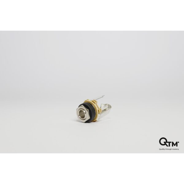 KONEKTOR ŠASIJSKI JACK 6,3mm ŽENSKI STEREO QTM