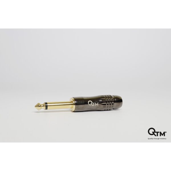 KONEKTOR JACK 6,3mm GOLD MONO QTM