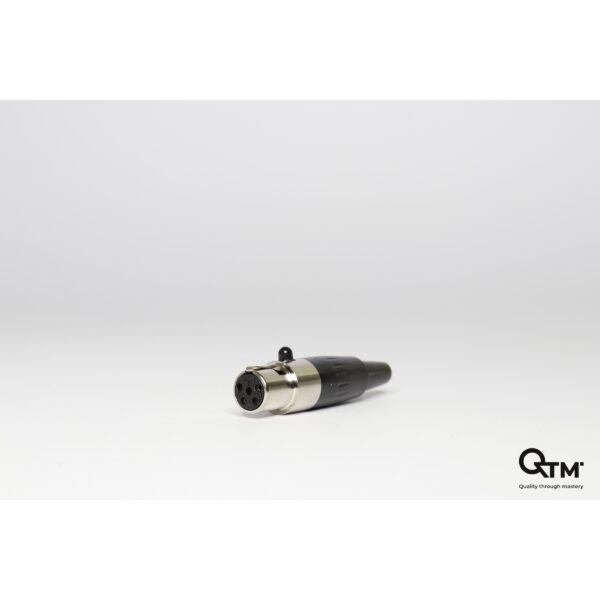 KONEKTOR ŽENSKI MINI XLR 5 PIN METAL QTM