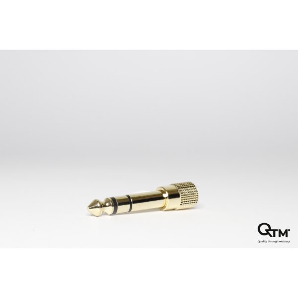 ADAPTER JACK 3,5mm ŽENSKI > JACK 6,3mm MUŠKI STEREO QTM