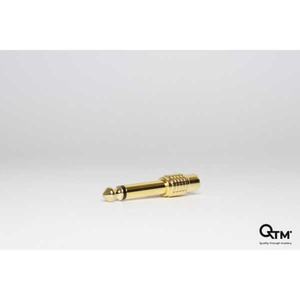 ADAPTER RCA ŽENSKI > JACK 6,3mm MONO MUŠKI HQ QTM