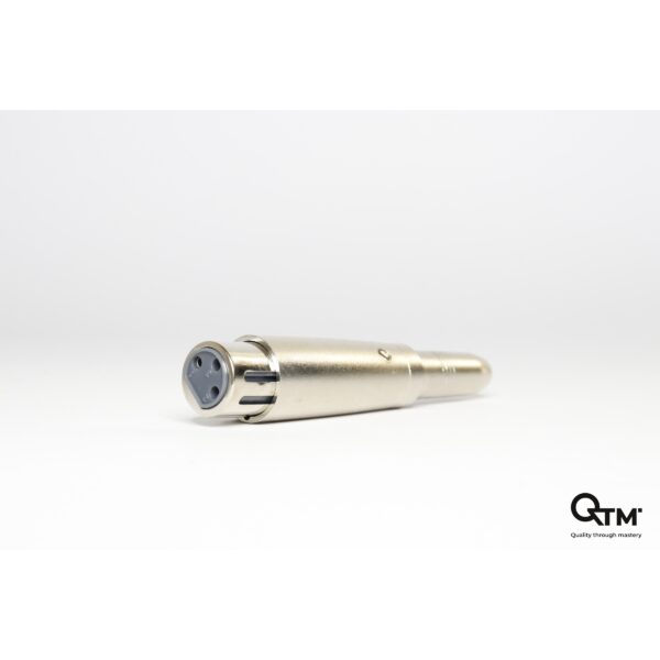 ADAPTER JACK 6.3mm ŽENSKI >  XLR ŽENSKI MONO QTM