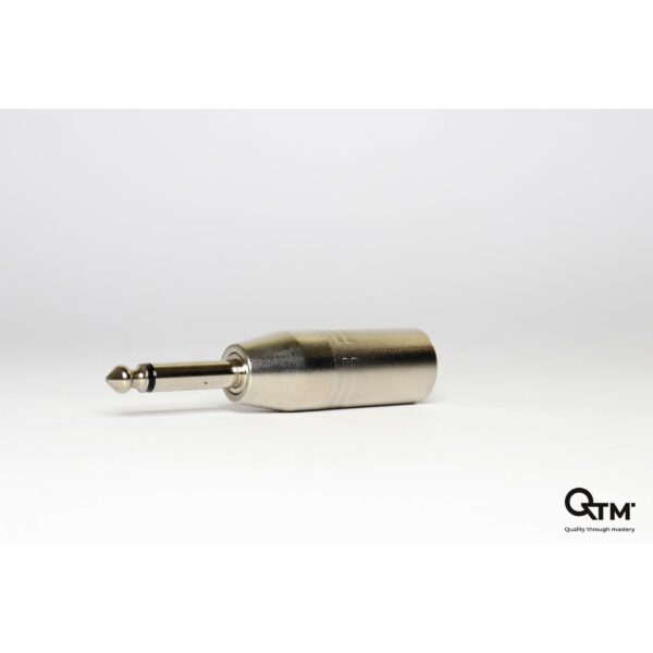 ADAPTER XLR MUŠKI > JACK 6.3mm MUŠKI MONO QTM