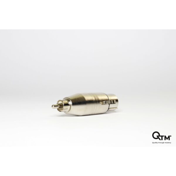 ADAPTER XLR ŽENSKI > RCA MUŠKI MONO QTM