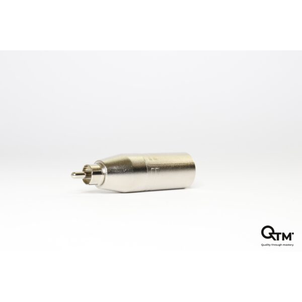 ADAPTER XLR MUŠKI > RCA MUŠKI MONO QTM