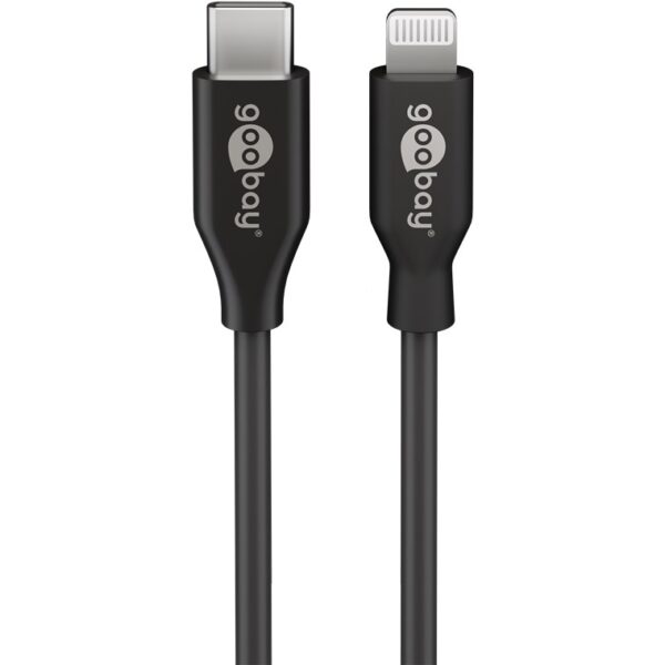 KAB. USB C > LIGHTNING IPHONE 1,0m CRNI