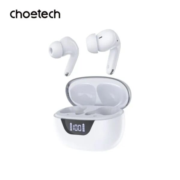 SLUŠALICE Bluetooth TWS Well Shake BIJELE NOISE CANCEL ANC, ENC