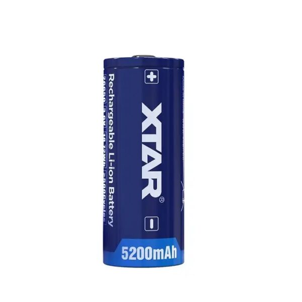BATERIJA Li-ion 26650 3.6V 5200mAh XTAR