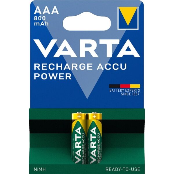 AAA 800mAh 2-BL (56703) RTU Varta