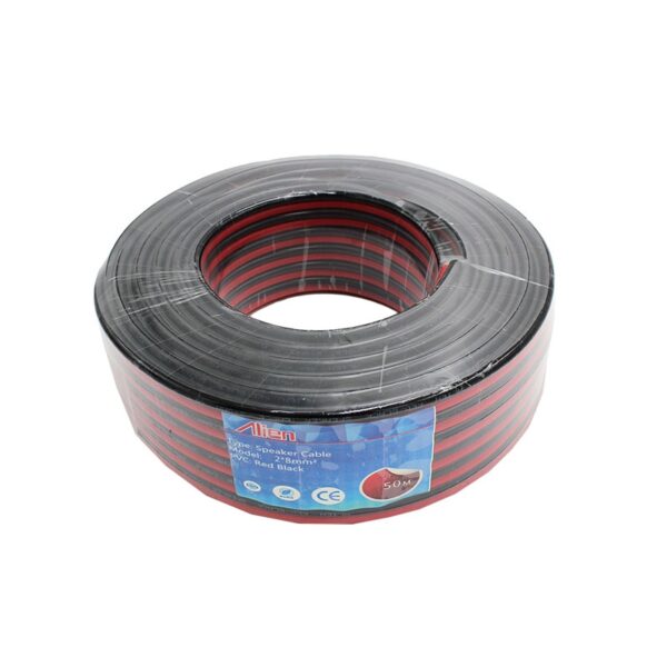 KAB. ZA ZVUČNIKE CRNO CRVENI 2x8mm