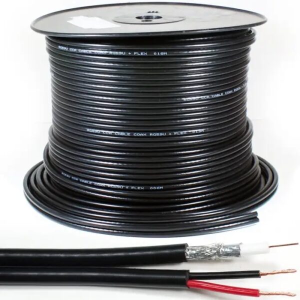 KAB. RG59+DC 2x0,75 6mm WELL