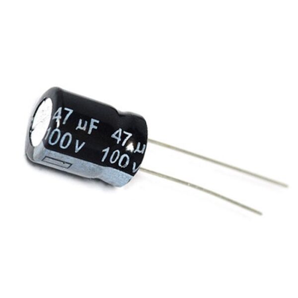 KOND. ELE. RAD. 100V 47uF