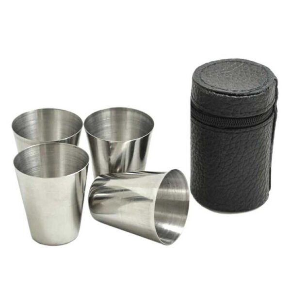 SET 4 METALNE POSUDE