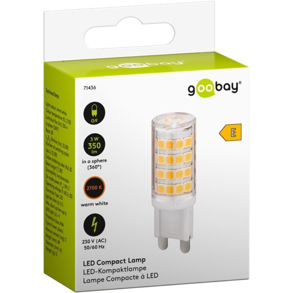LED SIJALICA G9 4000K 350lm