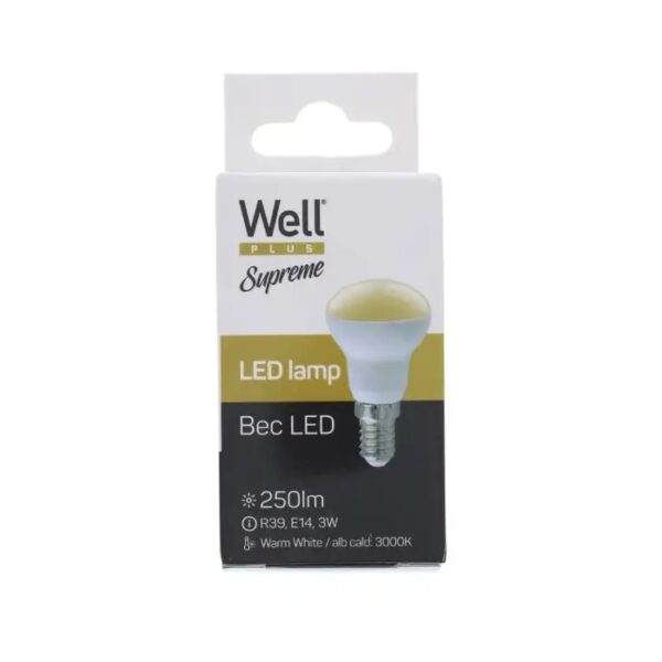 SIJALICA LED R39 E14 3W 3000K Supreme WELL