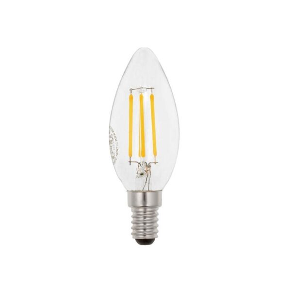 SIJALIC. LED FILAMENT. C35 E14 4.8W 2700K WELL