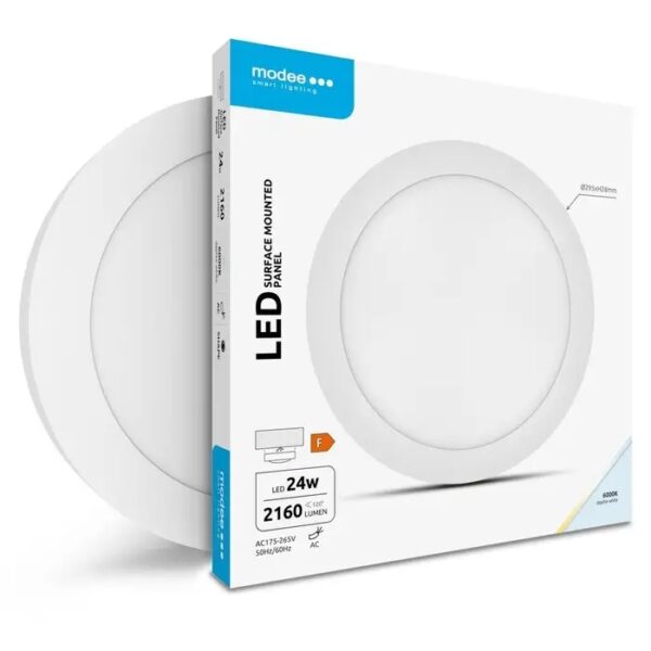 LED PLAFONJERKA MODEE 24W 295mm 6000K 2160lm