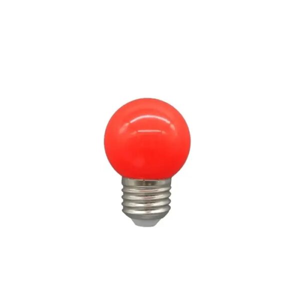 SET 10 SIJALICA ZA NIZ G45 3W CRVENA E27 WELL