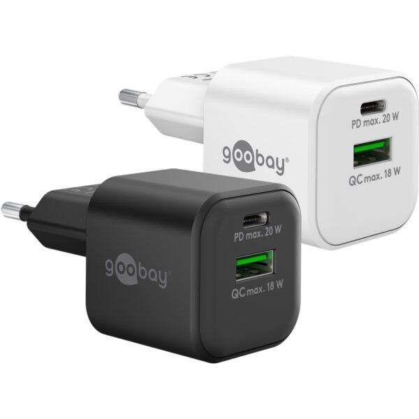 PUNJAČ ZA TEL. GAN 20W 1XA 1XC PD GOOBAY