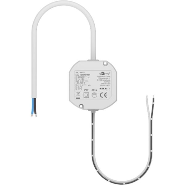 ISPRAVLJAČ LED TRAFO 12V 12W IP67