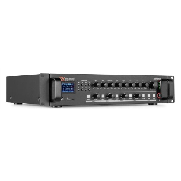 POJAČALO 100V/120W 4 ZON. PDV120MP3 PowerDynamics